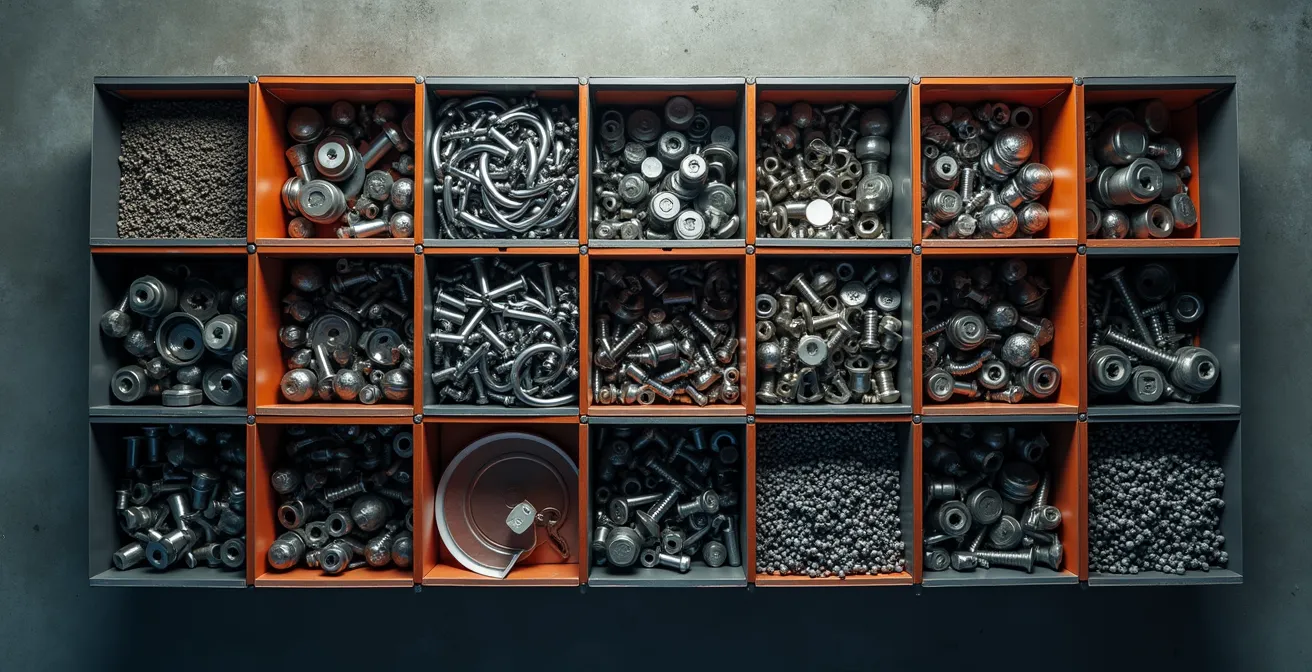 Visualisierung der ABC/XYZ-Matrix zur strategischen Lagerbestandsklassifizierung