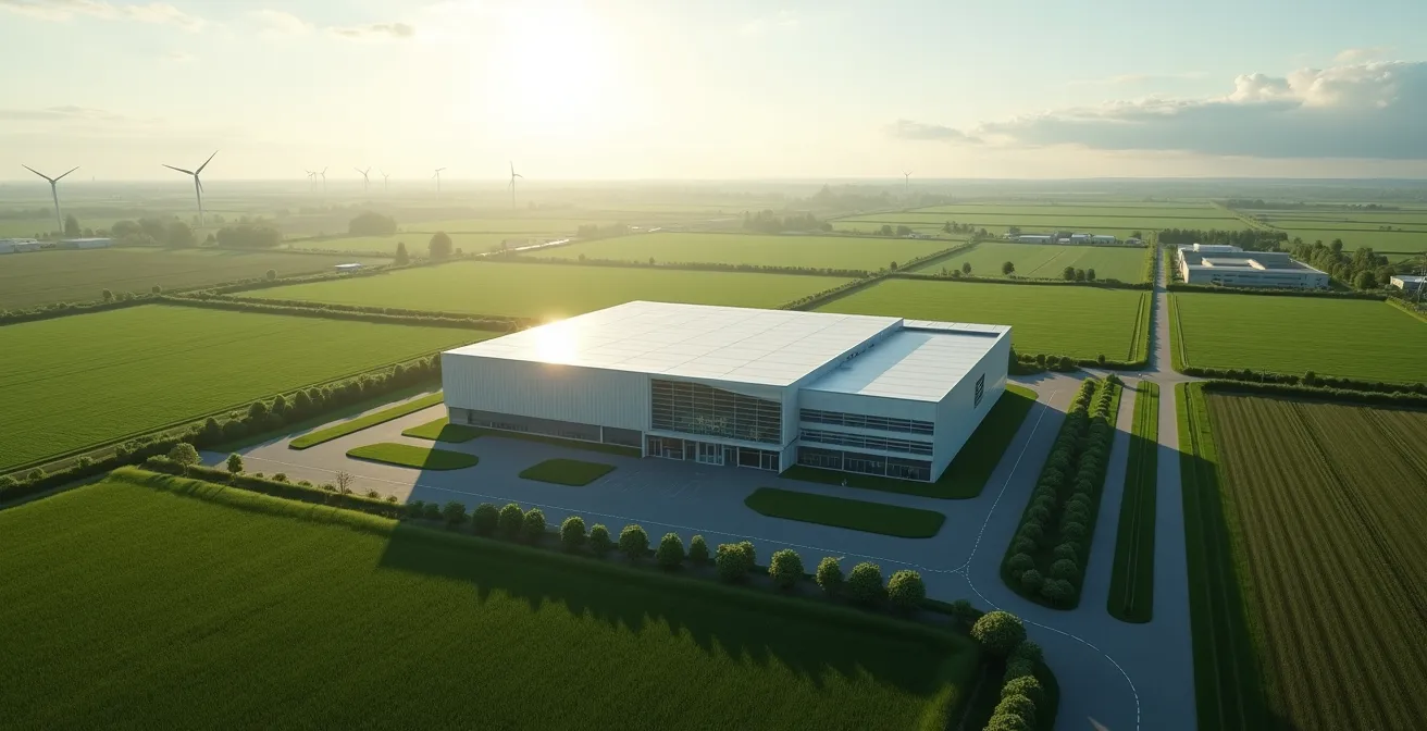 Visualisierung einer ausbalancierten Tech-Portfolio-Diversifikation