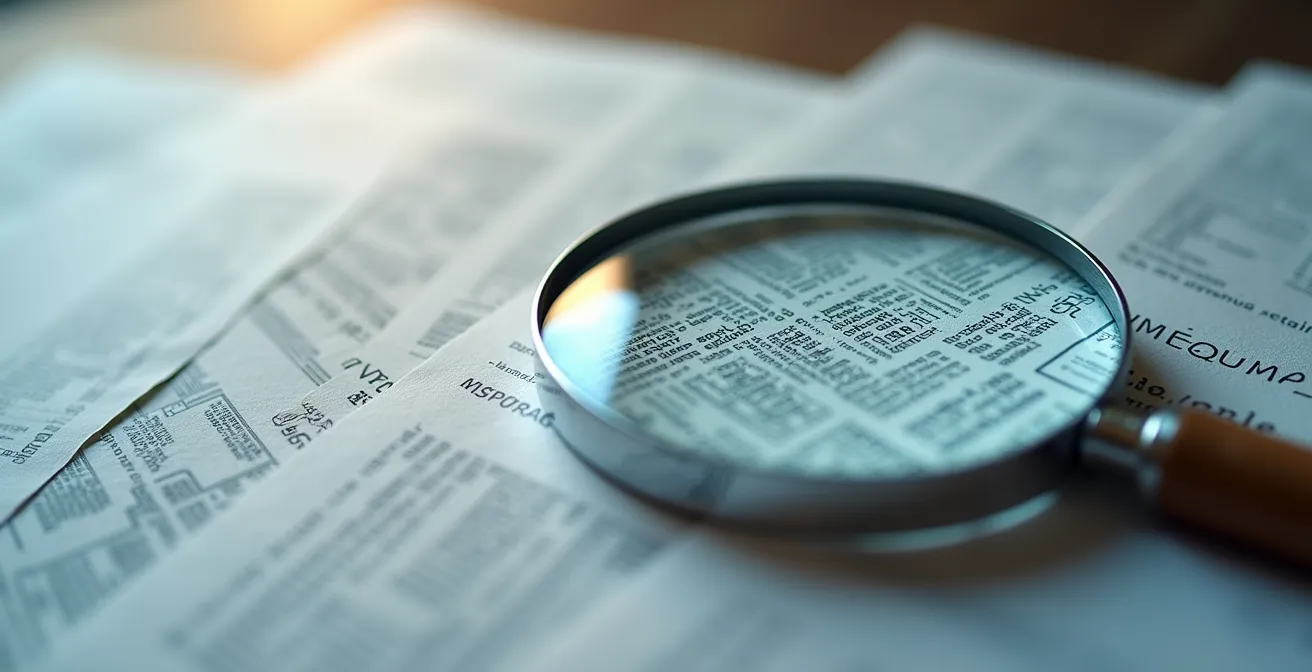 Sorgfältige Dokumentenprüfung zur Vermeidung von Förderfehlern