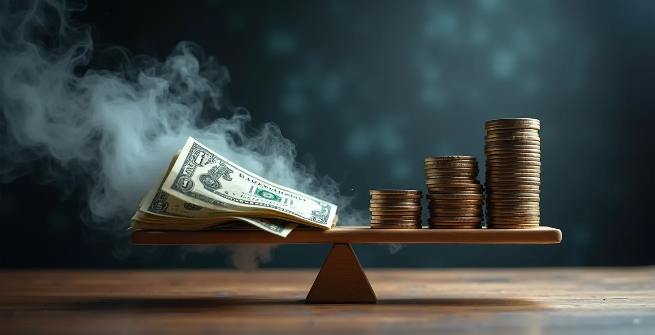 Vergleichsanalyse verschiedener Marketing-Kanäle mit Kostenvisualisierung