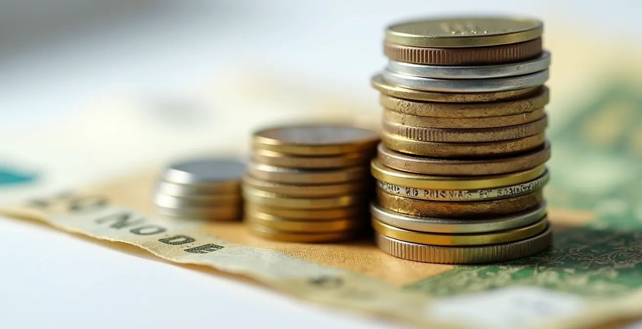 Visualisierung der Umsatzqualität, die den Fokus von reinen Zahlen auf wiederkehrende und profitable Erträge als wahren Werttreiber legt.