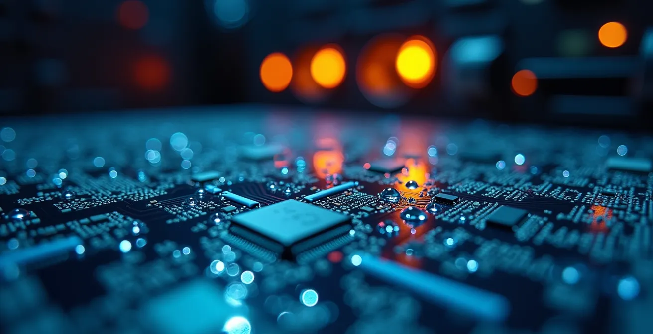 Überfluteter Serverraum zeigt Klimarisiken für IT-Infrastruktur