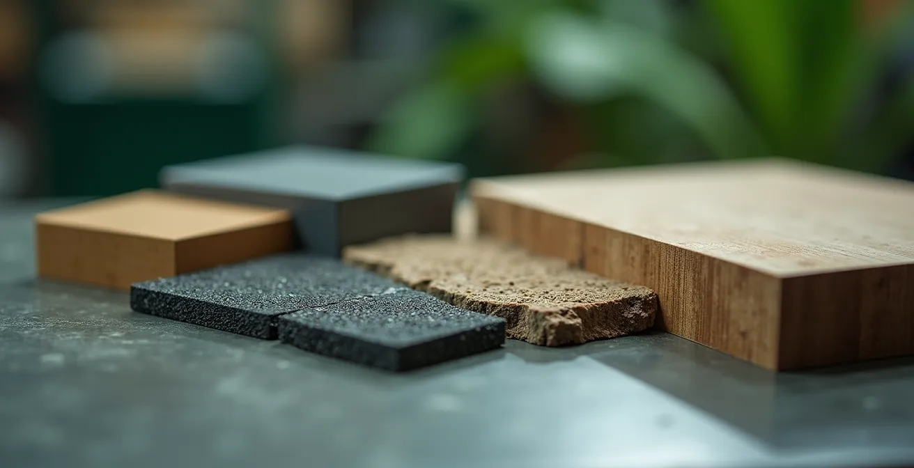 Moderne Produktionshalle mit nachhaltigen Eco-Premium-Produktlinien